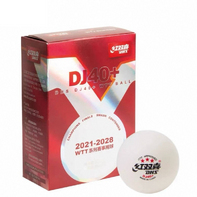 Мячи для настольного тенниса DHS 3*** DJ40+ WTT ITTF бел. 6 шт.