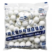 Мячи DOUBLE FISH B40+ (в упаковке 100 шт.) белые