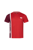 Футболка BUTTERFLY Saijo red